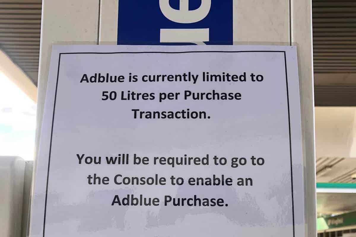 Peak bodies raise concerns over AdBlue supply and price hikes