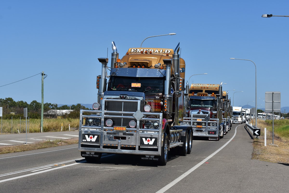 Huge turnout for Townsville charity truck convoy raises 62,000