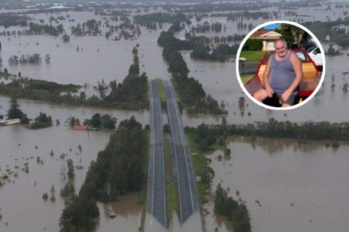 Truckie wakes to find truck trapped in devastating Mid North Coast floods