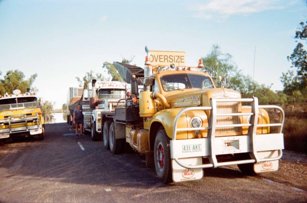 Sam Mack Model Travelling Jackaroo gets his hands on vintage B-Model Mack