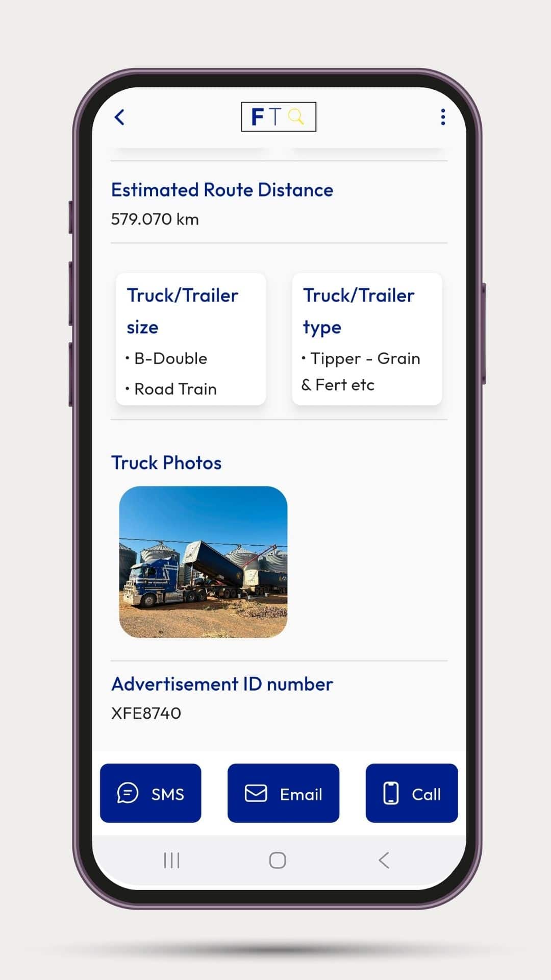 The app connecting freight with carriers
