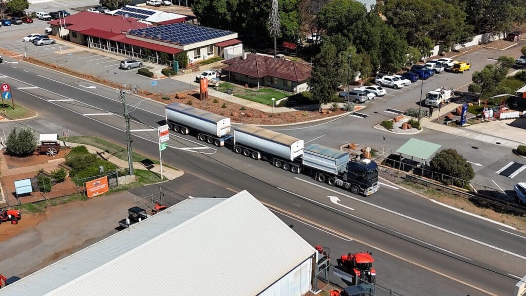 Temporary freight measures add pressure to small town, as it awaits $275 million bypass