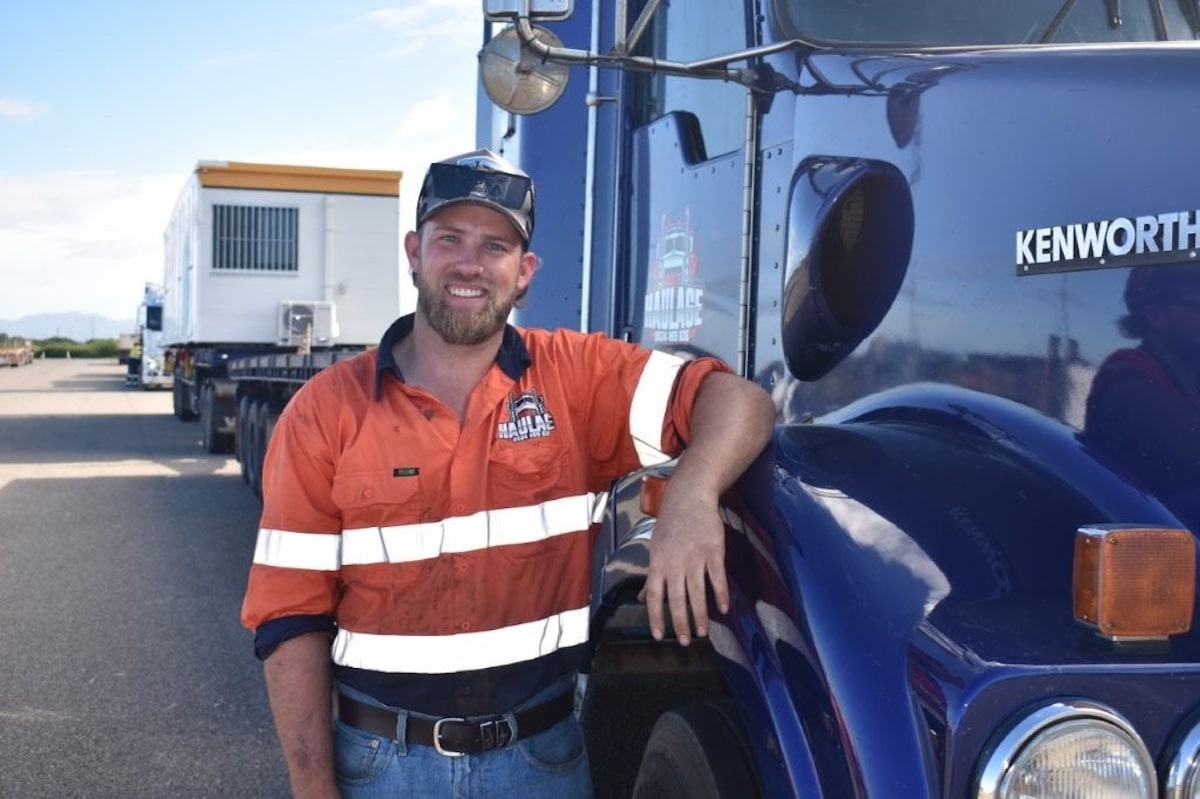 Bright future ahead for young go-getting truckie