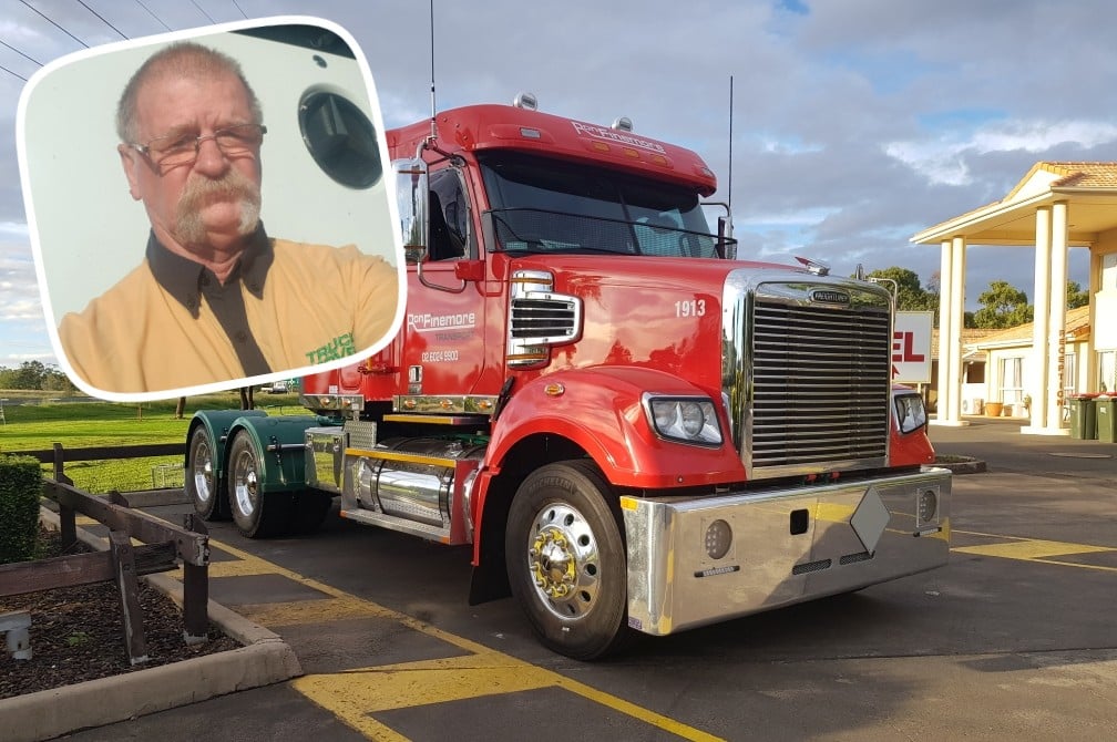 Veteran truckie, 72, prepares to tick a few things off the bucket list as he moves into retirement