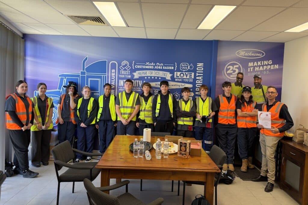 Showcasing transport and logistics career pathways to high school students