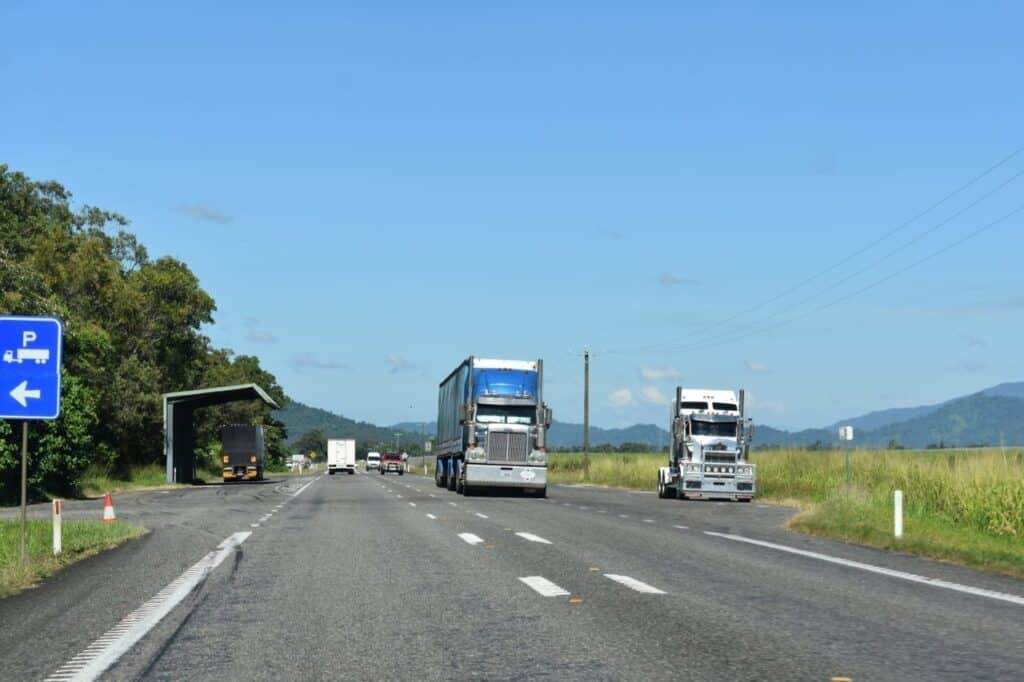 Truckies push for better rest areas between Cairns and Townsville