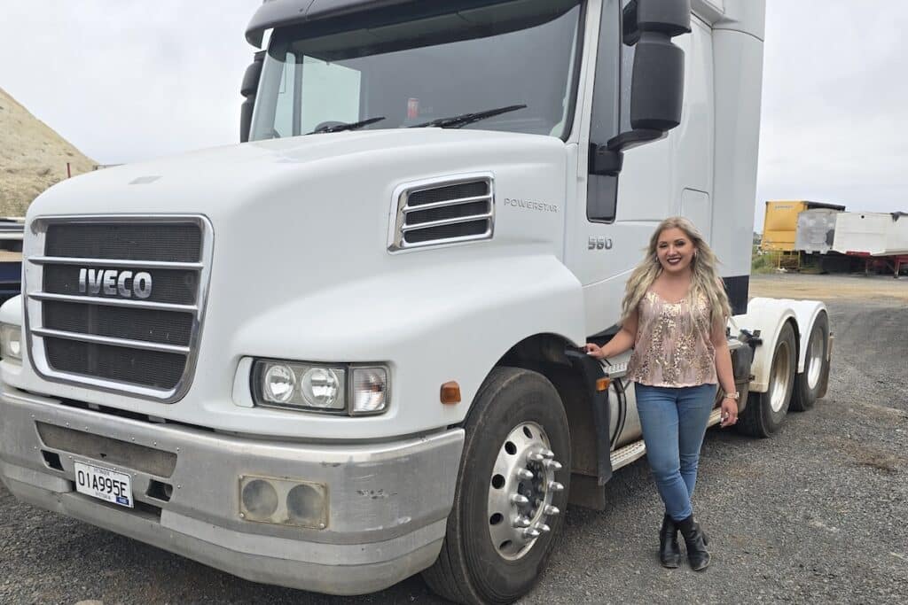 Singing truckie chases a musical dream