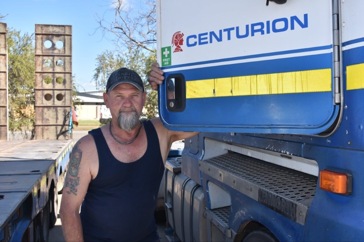 Brisbane truckie loving life behind the wheel for Centurion