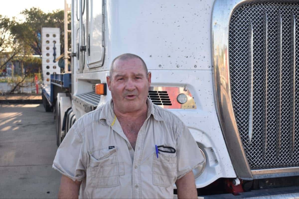 Truckie, 69, glad to be back after six-year break