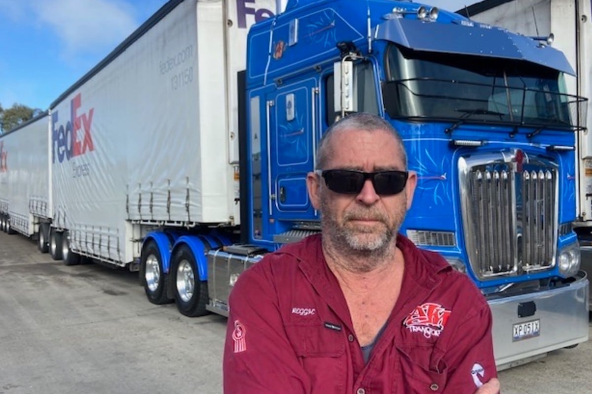 Allure of the open road and mateship keeps Reggie behind the wheel