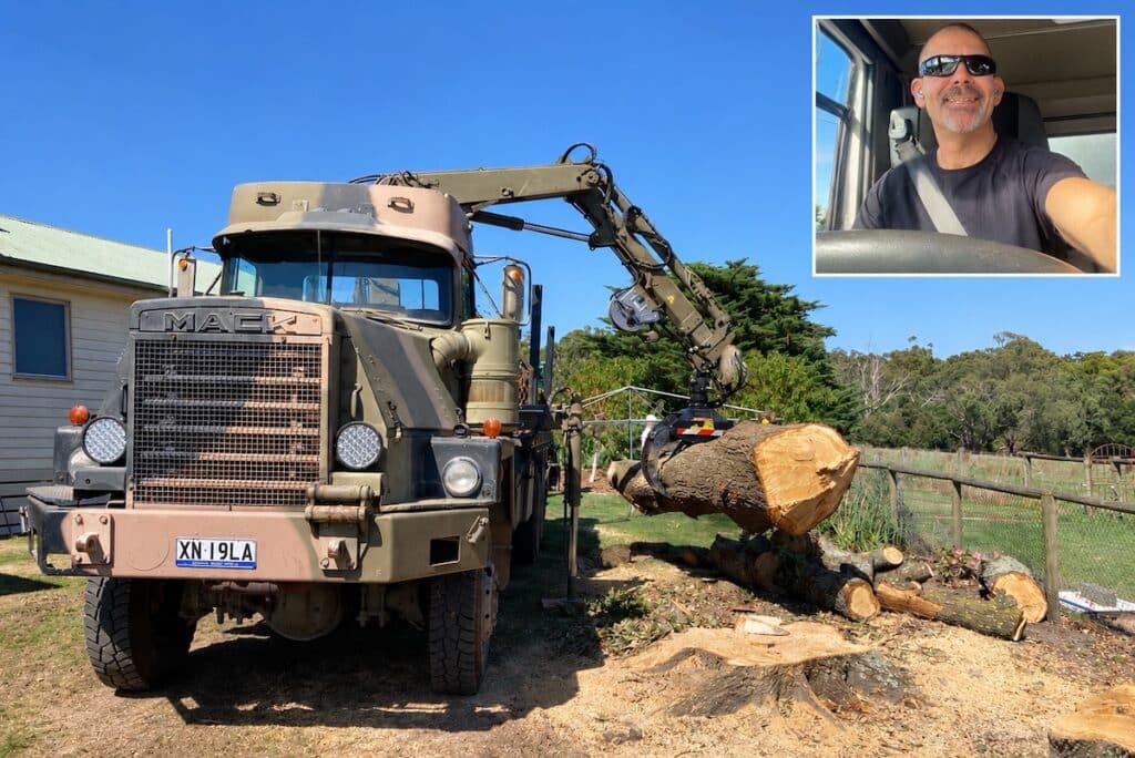 Builder turned truckie finds his calling after purchasing ex-Army R-Series Mack